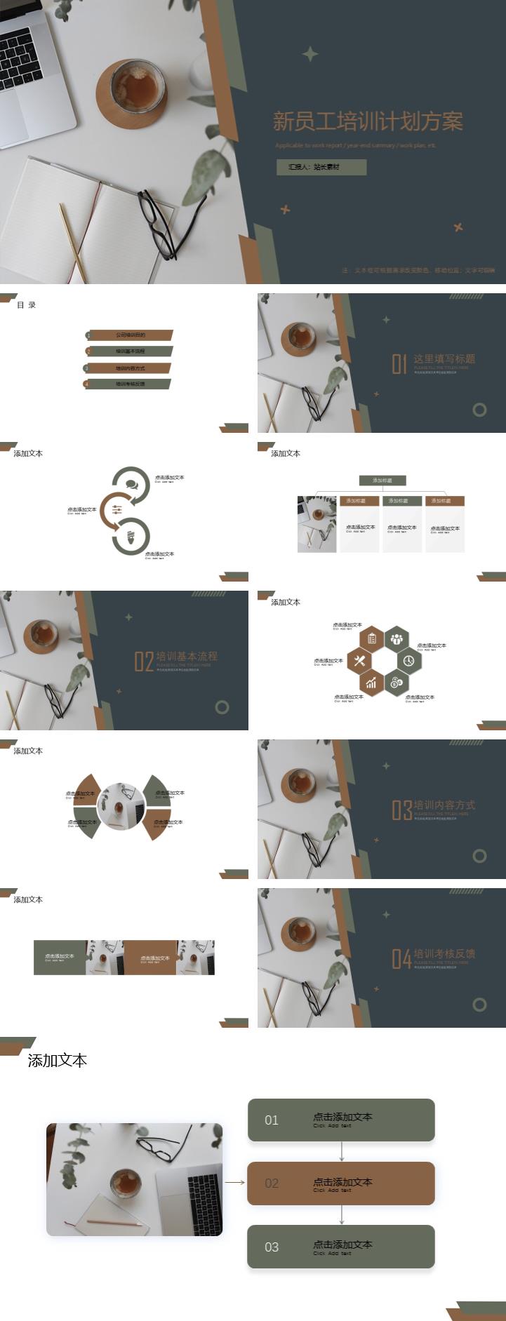 新员工培训计划方案ppt模板下载